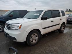 Salvage cars for sale from Copart Dyer, IN: 2013 Honda Pilot LX