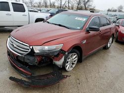 Salvage cars for sale at Bridgeton, MO auction: 2014 Ford Taurus SE