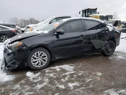 Salvage cars for sale at Duryea, PA auction: 2019 Toyota Corolla L