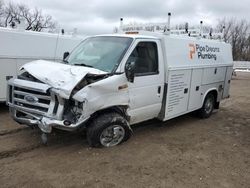 Salvage trucks for sale at Des Moines, IA auction: 2012 Ford Econoline E350 Super Duty Cutaway Van