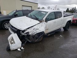 Vehiculos salvage en venta de Copart Woodburn, OR: 2016 Chevrolet Colorado Z71