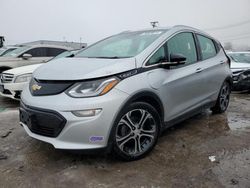 Salvage cars for sale at Chicago Heights, IL auction: 2017 Chevrolet Bolt EV Premier