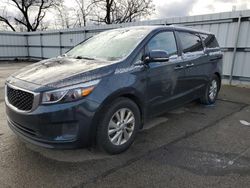 Salvage cars for sale from Copart West Mifflin, PA: 2015 KIA Sedona LX