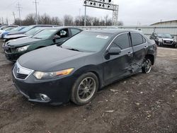 Acura salvage cars for sale: 2012 Acura TSX Tech