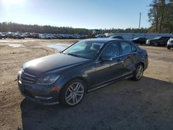 Mercedes-Benz salvage cars for sale: 2014 Mercedes-Benz C 300 4matic