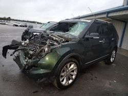 Salvage cars for sale at Memphis, TN auction: 2013 Ford Explorer XLT