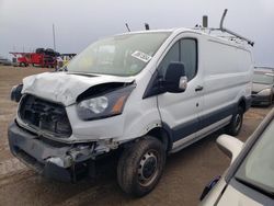 Salvage trucks for sale at Elgin, IL auction: 2015 Ford Transit T-250