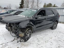 Ford Vehiculos salvage en venta: 2017 Ford Explorer Sport