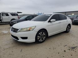 Salvage cars for sale from Copart Arcadia, FL: 2013 Honda Accord LX