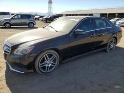 Mercedes-Benz E 400 4matic salvage cars for sale: 2015 Mercedes-Benz E 400 4matic