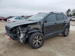 Jeep Cherokee salvage cars for sale: 2016 Jeep Cherokee Trailhawk