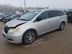 Vehiculos salvage en venta de Copart Eldridge, IA: 2012 Honda Odyssey EXL