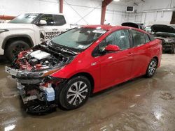 Salvage cars for sale at Center Rutland, VT auction: 2022 Toyota Prius Prime LE