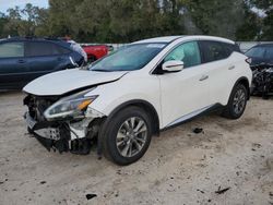 Salvage cars for sale from Copart Ocala, FL: 2018 Nissan Murano S