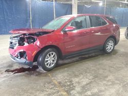 Salvage cars for sale from Copart Woodhaven, MI: 2024 Chevrolet Equinox LT