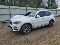 Salvage cars for sale at Harleyville, SC auction: 2021 BMW X3 SDRIVE30I