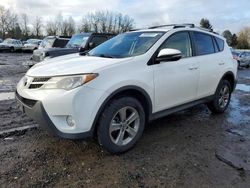 Toyota Rav4 XLE salvage cars for sale: 2015 Toyota Rav4 XLE