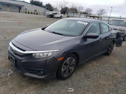 Honda salvage cars for sale: 2017 Honda Civic EX