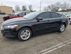 Salvage cars for sale from Copart Moraine, OH: 2018 Ford Fusion SE