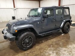 Salvage cars for sale at Pennsburg, PA auction: 2016 Jeep Wrangler Unlimited Sport