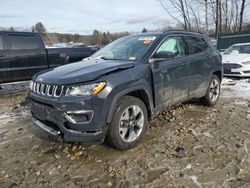 Jeep Compass salvage cars for sale: 2018 Jeep Compass Limited