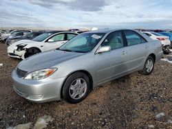 Salvage cars for sale at Magna, UT auction: 2002 Toyota Camry LE