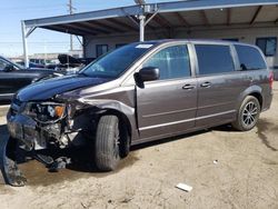 Salvage cars for sale from Copart Los Angeles, CA: 2017 Dodge Grand Caravan SE