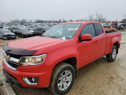 Salvage trucks for sale at Cahokia Heights, IL auction: 2015 Chevrolet Colorado LT
