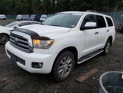 Salvage cars for sale from Copart Graham, WA: 2008 Toyota Sequoia Limited