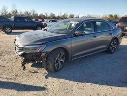 Volkswagen salvage cars for sale: 2021 Volkswagen Passat SE