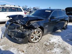 Salvage cars for sale from Copart West Warren, MA: 2015 BMW 535 XI