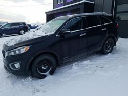 Salvage cars for sale at Montreal Est, QC auction: 2017 KIA Sorento EX