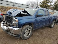 Salvage cars for sale from Copart Davison, MI: 2017 Chevrolet Silverado K1500 LT