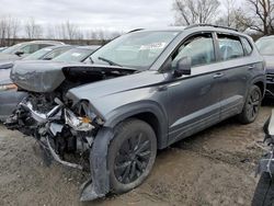 Salvage cars for sale at North Billerica, MA auction: 2022 Volkswagen Taos S