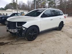 Salvage cars for sale from Copart Hueytown, AL: 2017 Nissan Pathfinder S