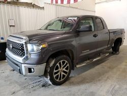 Salvage cars for sale from Copart Tulsa, OK: 2018 Toyota Tundra Double Cab SR/SR5