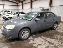 Salvage cars for sale at Pennsburg, PA auction: 2007 Chevrolet Malibu LS