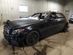 Salvage cars for sale at Franklin, WI auction: 2018 Mercedes-Benz E 300