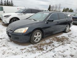 Salvage cars for sale at Bowmanville, ON auction: 2007 Honda Accord EX