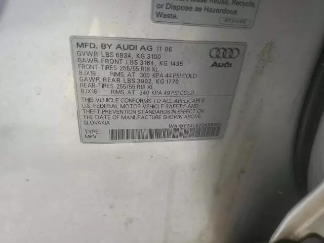 2007 Audi Q7 3.6 Quattro Premium