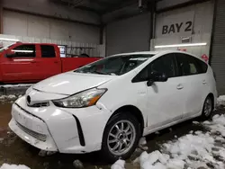 Salvage cars for sale from Copart Elgin, IL: 2016 Toyota Prius V