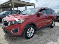 Salvage cars for sale at West Palm Beach, FL auction: 2018 KIA Sorento LX