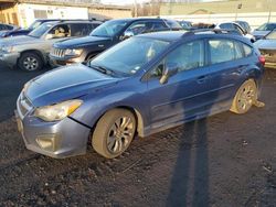 Salvage cars for sale at New Britain, CT auction: 2013 Subaru Impreza Sport Limited