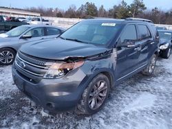 Salvage cars for sale from Copart Memphis, TN: 2015 Ford Explorer Limited