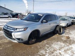 Salvage cars for sale from Copart Dyer, IN: 2018 Mitsubishi Outlander ES