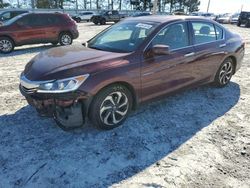 Salvage cars for sale from Copart Loganville, GA: 2017 Honda Accord EXL