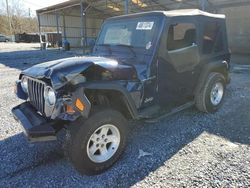 Jeep salvage cars for sale: 2005 Jeep Wrangler X