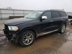 Vehiculos salvage en venta de Copart Kansas City, KS: 2014 Dodge Durango Citadel