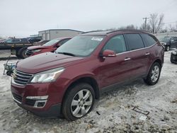 Salvage cars for sale at Wayland, MI auction: 2016 Chevrolet Traverse LT
