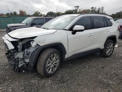 Toyota salvage cars for sale: 2022 Toyota Rav4 XLE Premium